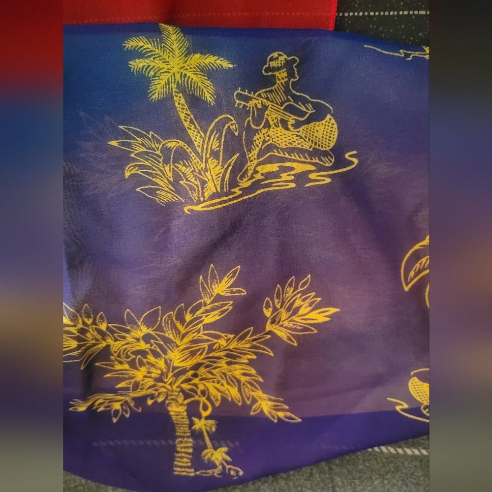 BURNING MAN SPECIAL New Beautiful Island Scarf - Picture 4 of 5